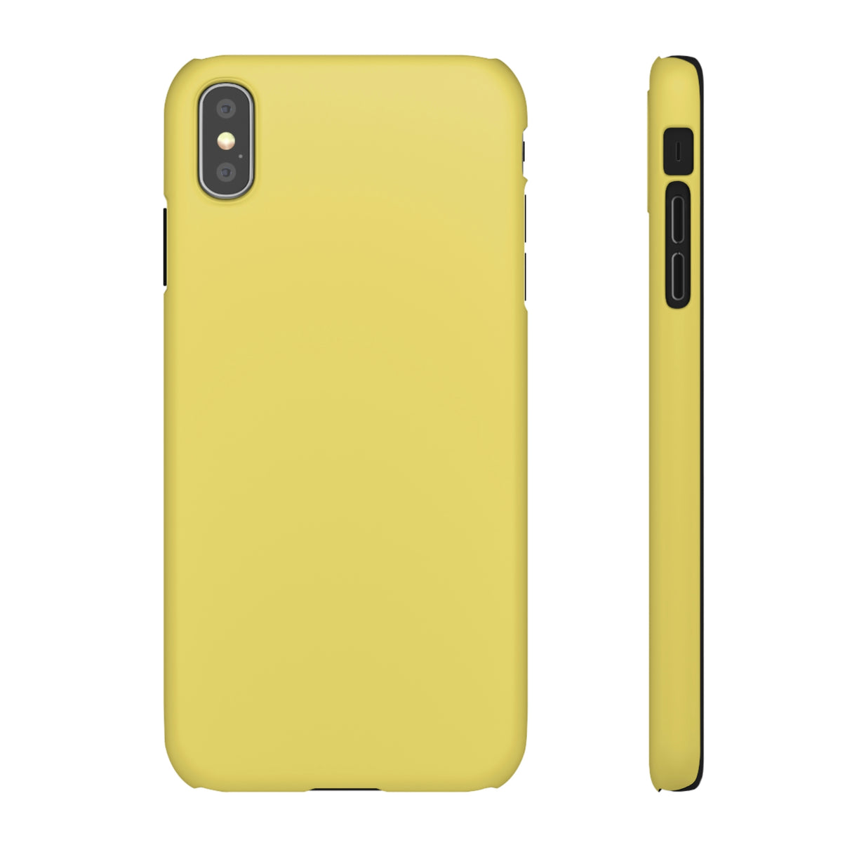 Arylide Yellow iPhone Case (Slim) iPhone XS MAX Matte Phone Case