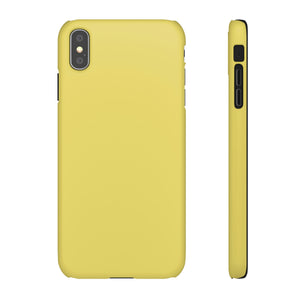 Arylide Yellow iPhone Case (Slim) iPhone XS MAX Matte Phone Case