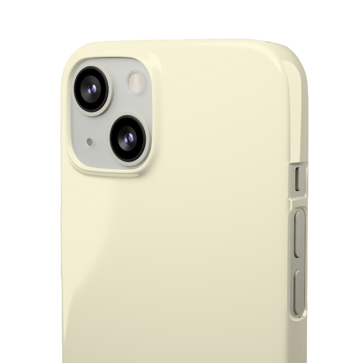 Cornsilk White iPhone Case (Slim) Phone Case