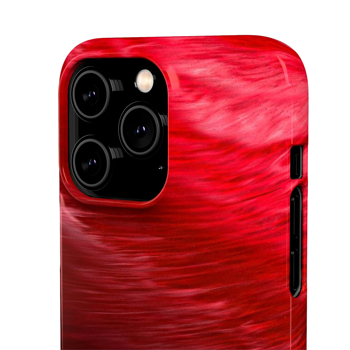 Red Feather Ink Art iPhone Case (Slim) Phone Case