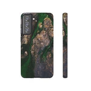 Green River Ink Art Android Case (Protective) Samsung Galaxy S21 FE Glossy Phone Case