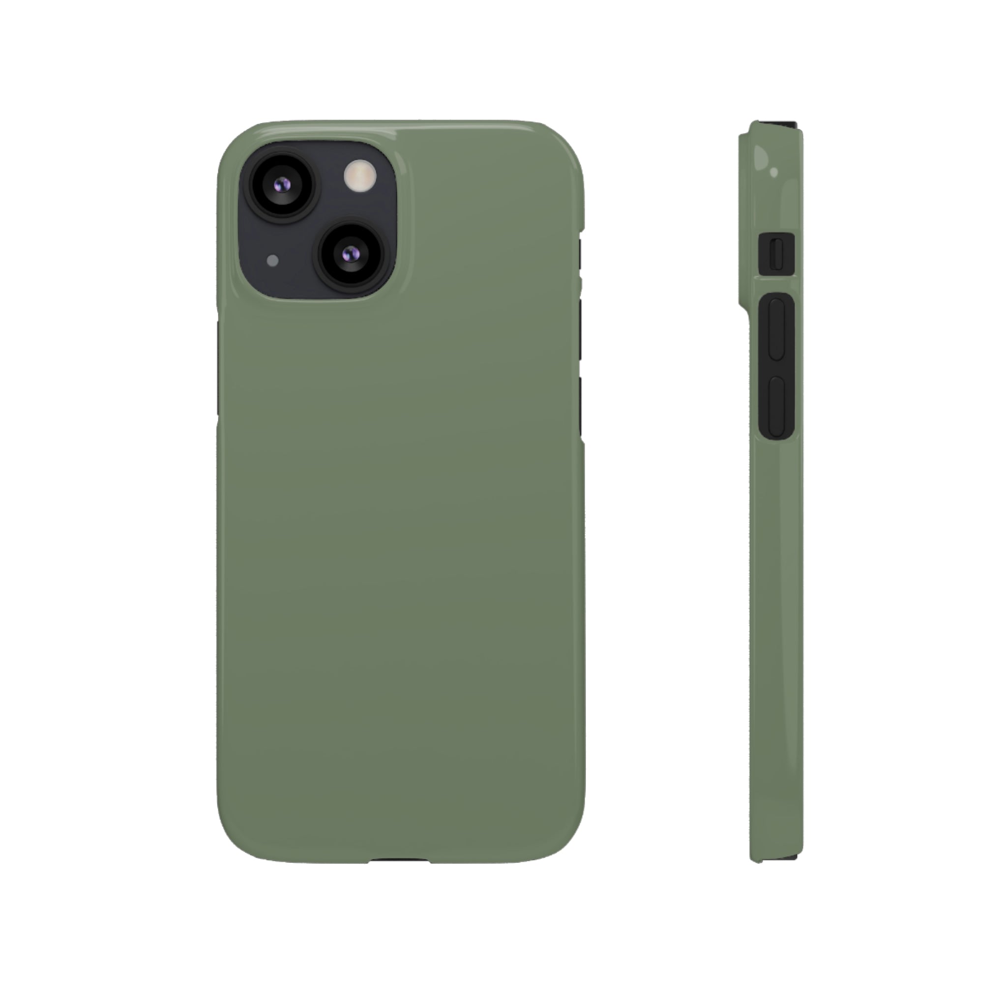 Camouflage Green iPhone Case (Slim) iPhone 13 Mini Glossy Phone Case