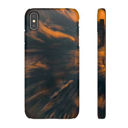 Space Speed Ink Art iPhone Case (Slim) iPhone XS MAX Matte Phone Case