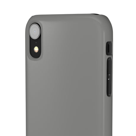 Battleship Gray iPhone Case (Slim) Phone Case