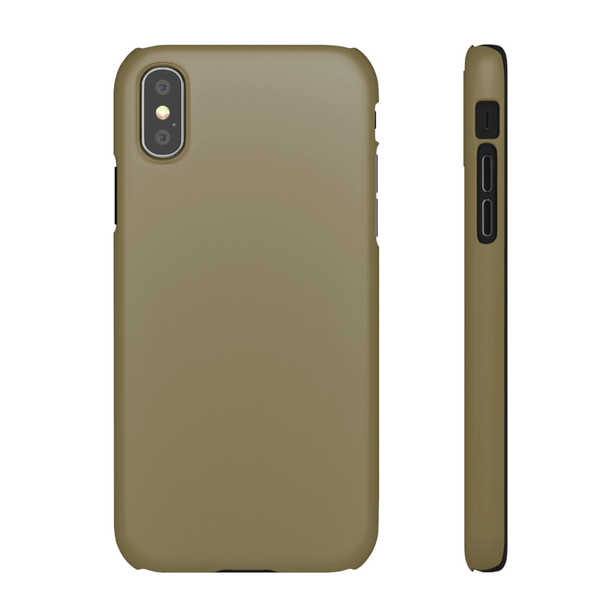 Gold Fusion iPhone Case (Slim) iPhone XS Matte Phone Case