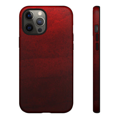 Grunge Red iPhone Case (Protective) iPhone 12 Pro Max Matte Phone Case