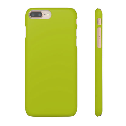 Acid Green iPhone Case (Slim) iPhone 8 Plus Matte Phone Case