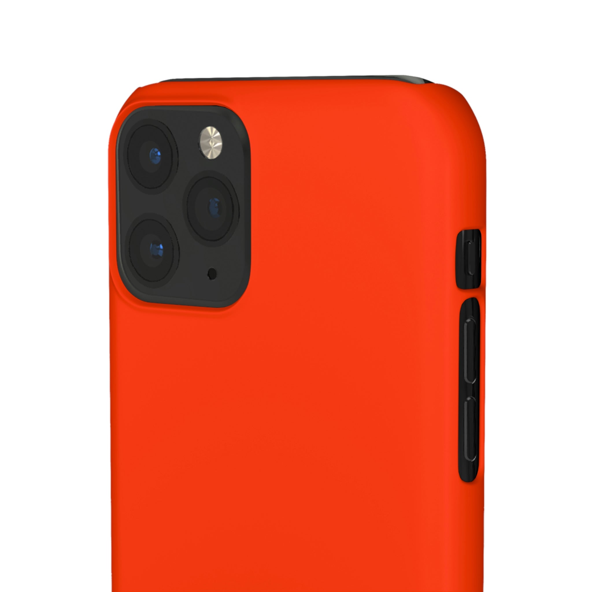 Coquelicot Orange iPhone Case (Slim) Phone Case