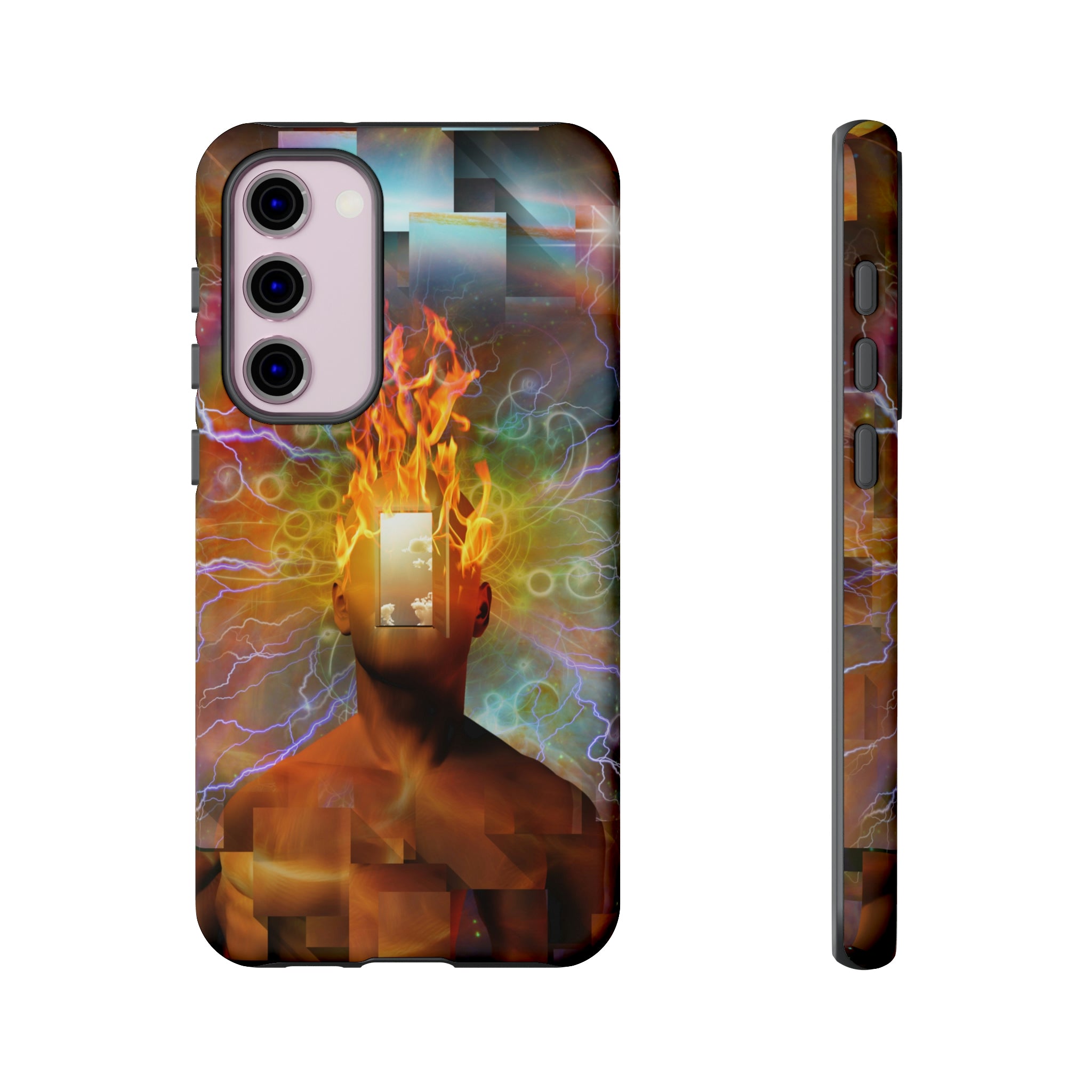 Burning Mind Android Case (Protective) Samsung Galaxy S23 Plus Matte Phone Case