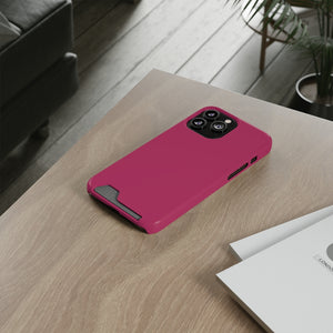 Maroon iPhone Case (Card) Phone Case