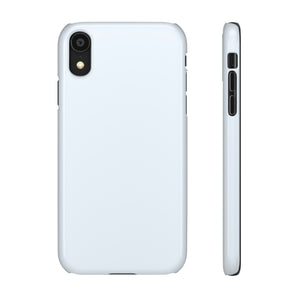 Alice Blue iPhone Case (Slim) iPhone XR Glossy Phone Case