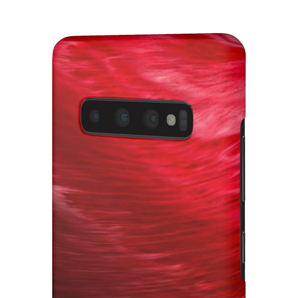 Red Feather Ink Art Android Case (Slim) Phone Case