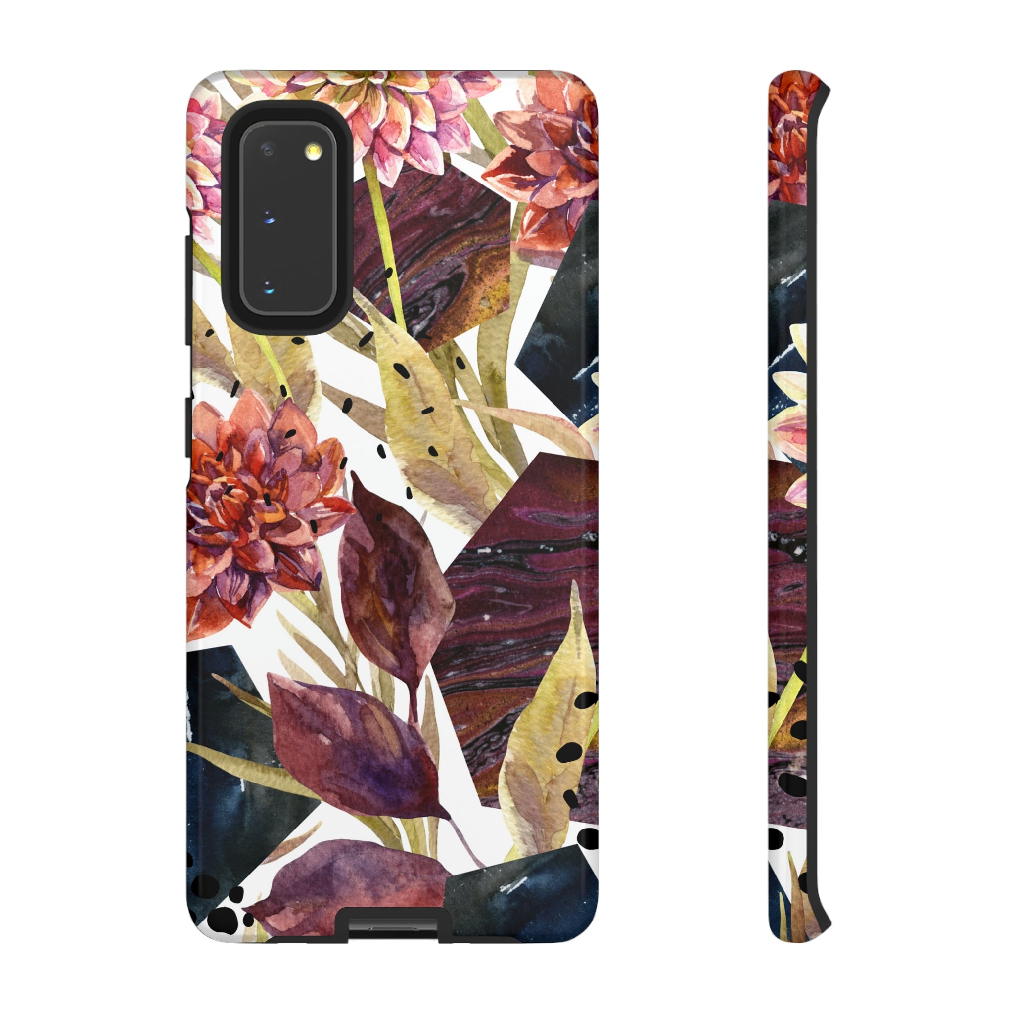 Autumn Floral Android Case (Protective) Samsung Galaxy S20 Glossy Phone Case