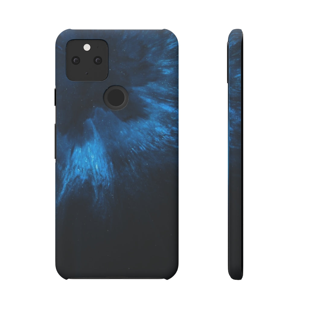 Deep Space Ink Art Android Case (Slim) Google Pixel 5 Matte Phone Case