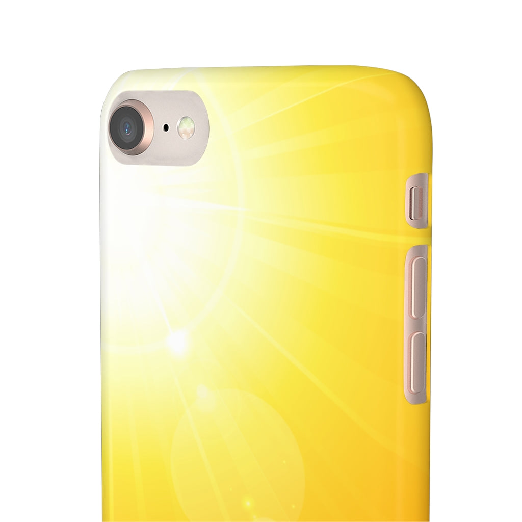 Bright Summer Sun Samsung/iPhone (Slim) iPhone 8 Glossy Phone Case