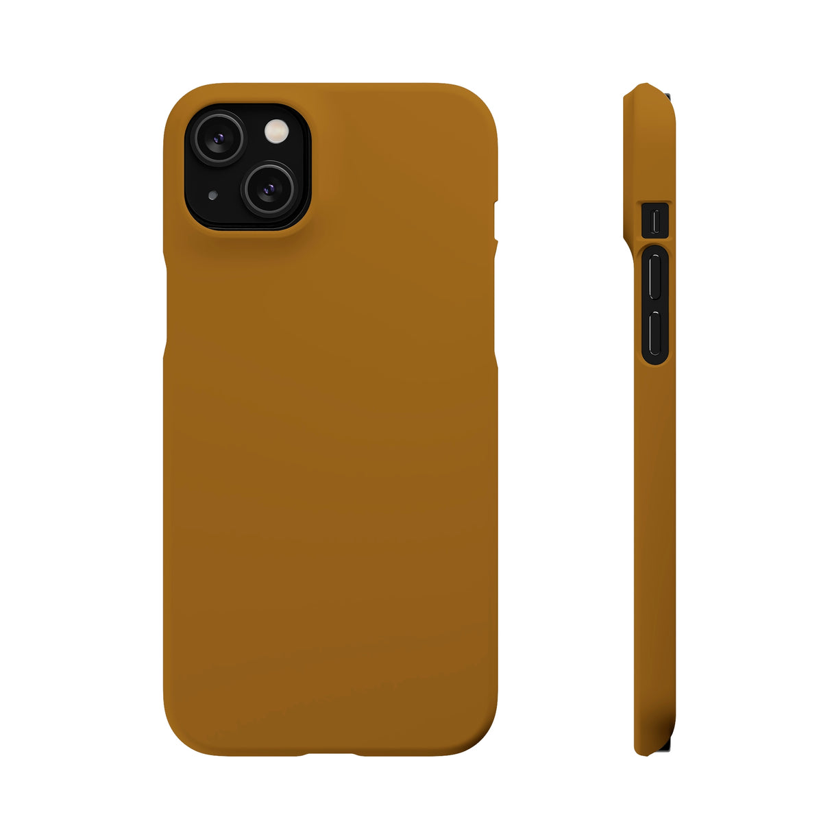 Golden Brown iPhone Case (Slim) iPhone 14 Plus Matte Phone Case