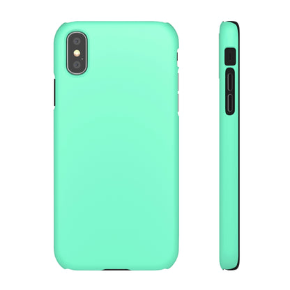 Aquamarine iPhone Case (Slim) iPhone XS Matte Phone Case