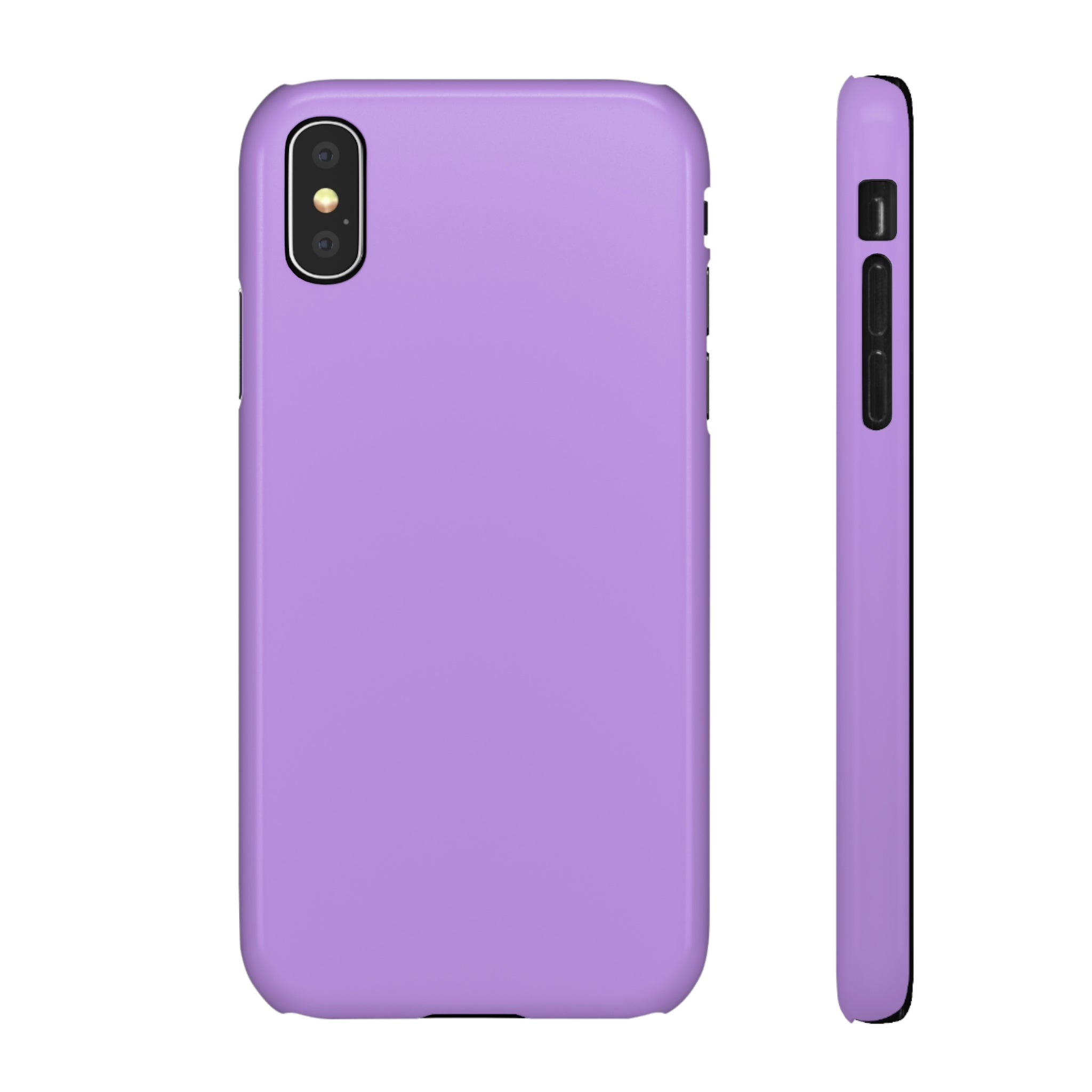 Bright Lavender iPhone Case (Slim) iPhone X Glossy Phone Case