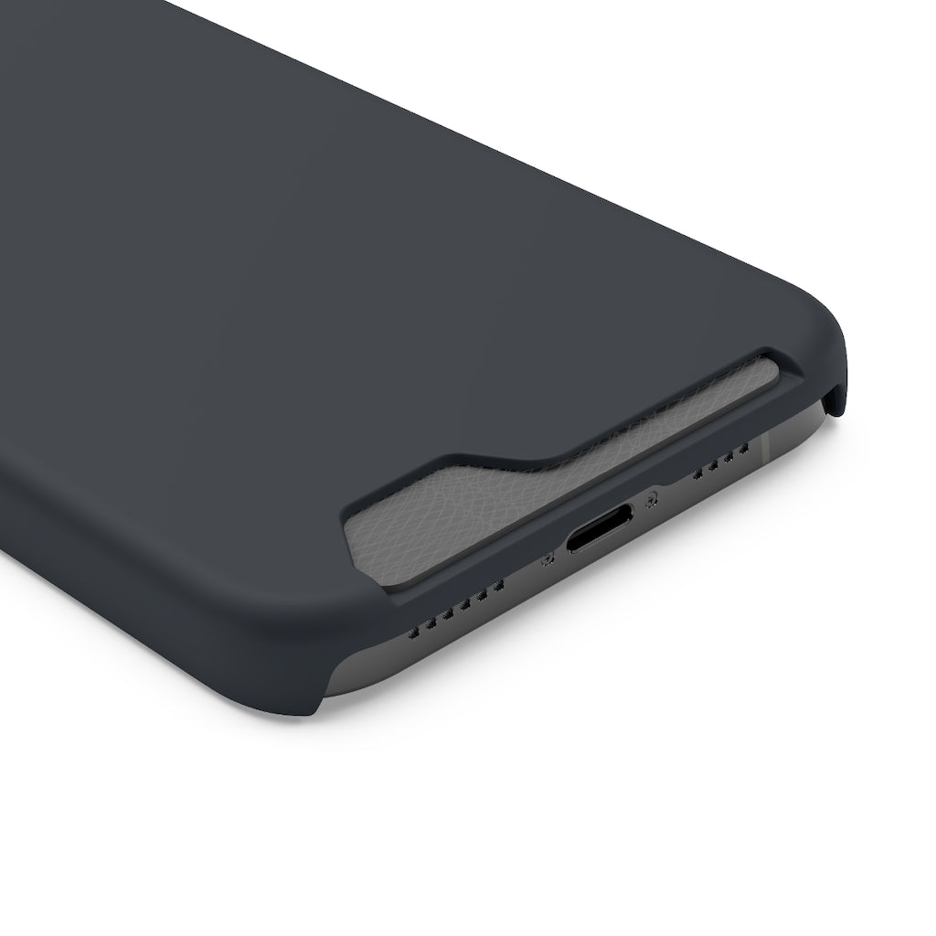 Gunmetal iPhone Case (Card) Phone Case