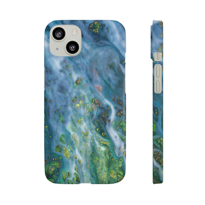 Forest Mist Ink Art iPhone Case (Slim) iPhone 13 Matte Phone Case