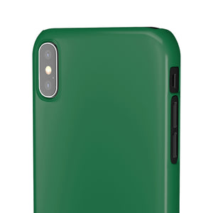 Dark Spring Green iPhone Case (Slim) Phone Case