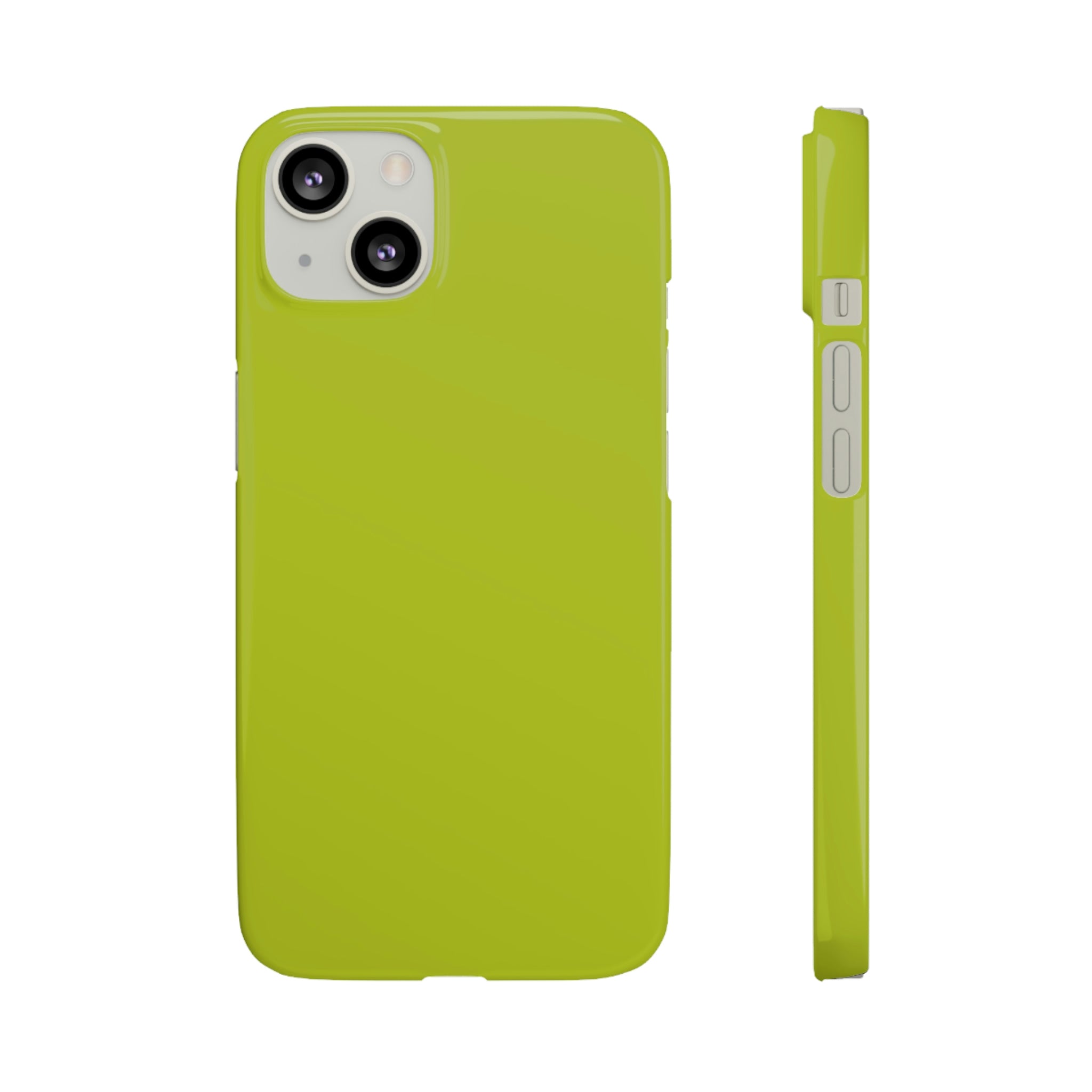 Acid Green iPhone Case (Slim) iPhone 13 Glossy Phone Case