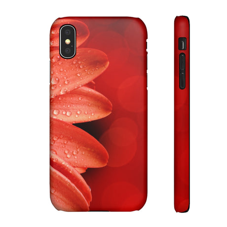 Red Spring Flower Samsung/iPhone (Slim) Phone Case