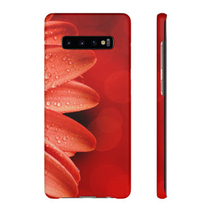 Red Spring Flower Samsung/iPhone (Slim) Phone Case