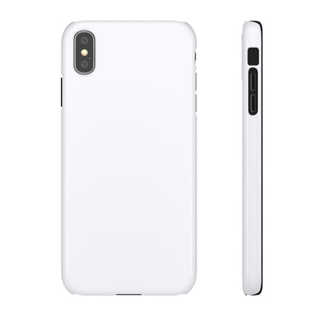 Ghost White iPhone Case (Slim) iPhone XS MAX Glossy Phone Case