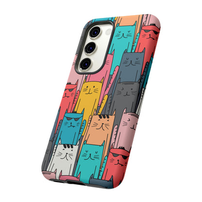 Colorful Cats Android Case (Protective) Phone Case