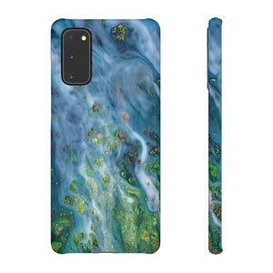 Forest Mist Ink Art Android Case (Slim) Samsung Galaxy S20 Glossy Phone Case