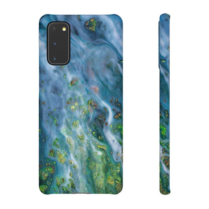 Forest Mist Ink Art Android Case (Slim) Samsung Galaxy S20 Glossy Phone Case