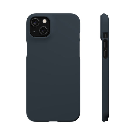 Gunmetal iPhone Case (Slim) iPhone 14 Plus Matte Phone Case