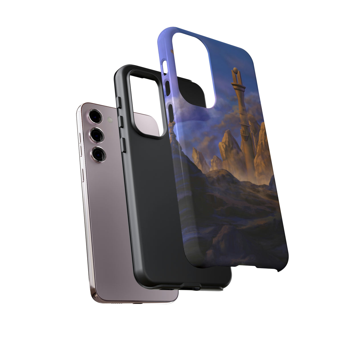 Mysterious Tower Android Case (Protective) Phone Case