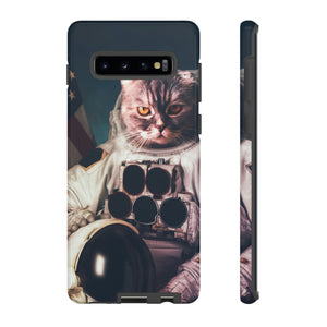 Cat Astronaut Android Case (Protective) Samsung Galaxy S10 Plus Glossy Phone Case