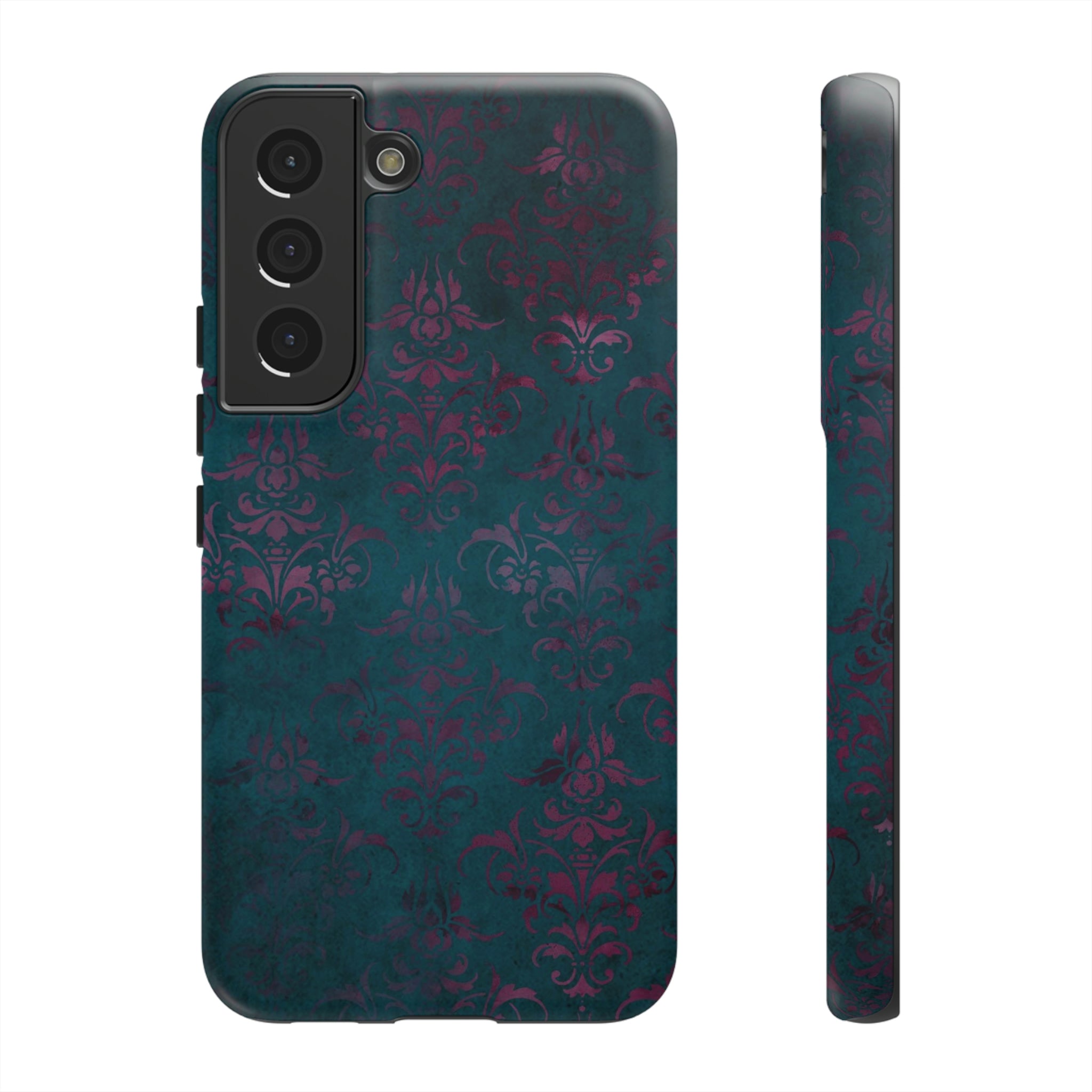 Gargantse Gothic Flower Samsung Case (Protective) Samsung Galaxy S22 Matte Phone Case