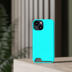 Cyan iPhone Case (Card) Phone Case