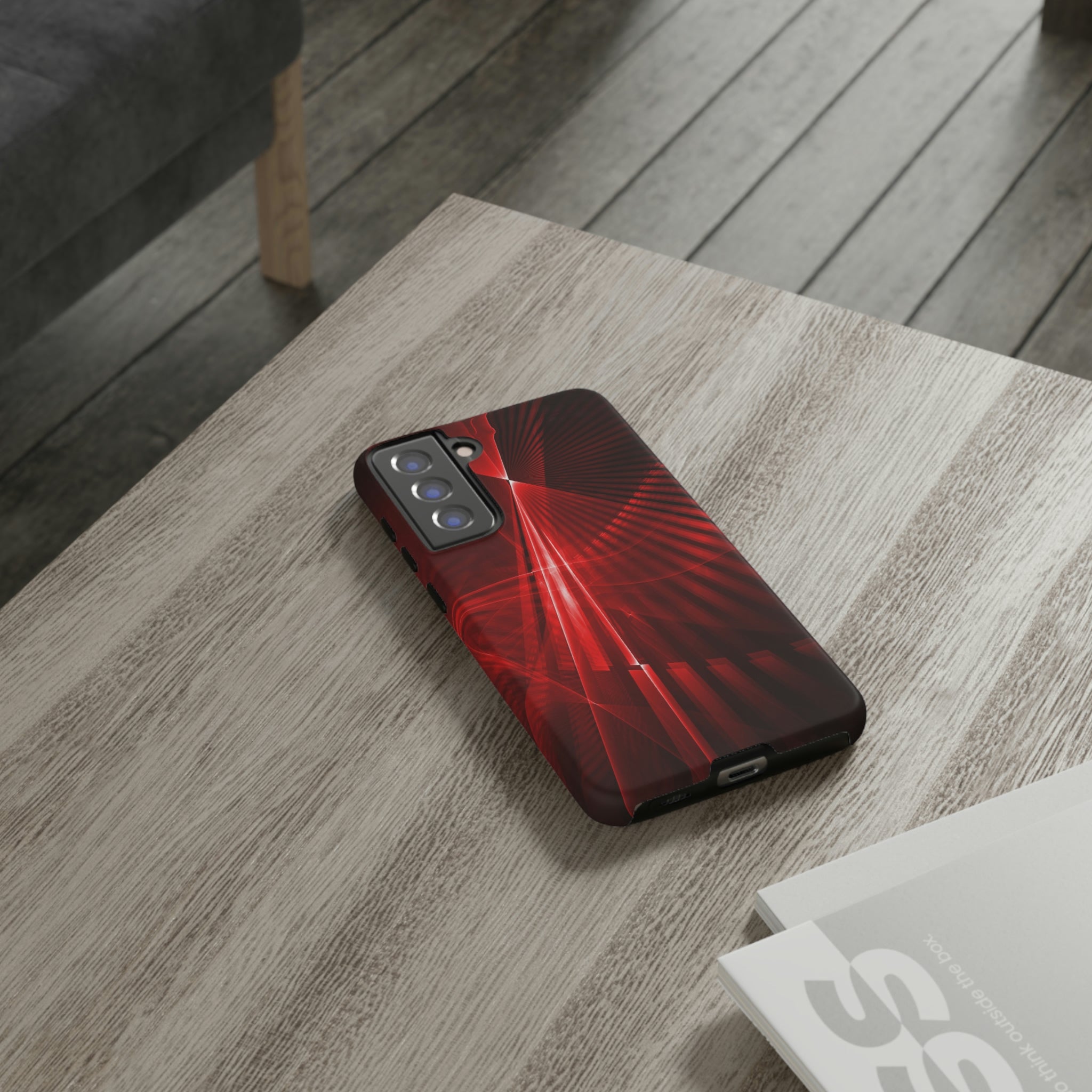 Red Disco Lights Android Case (Protective) Phone Case