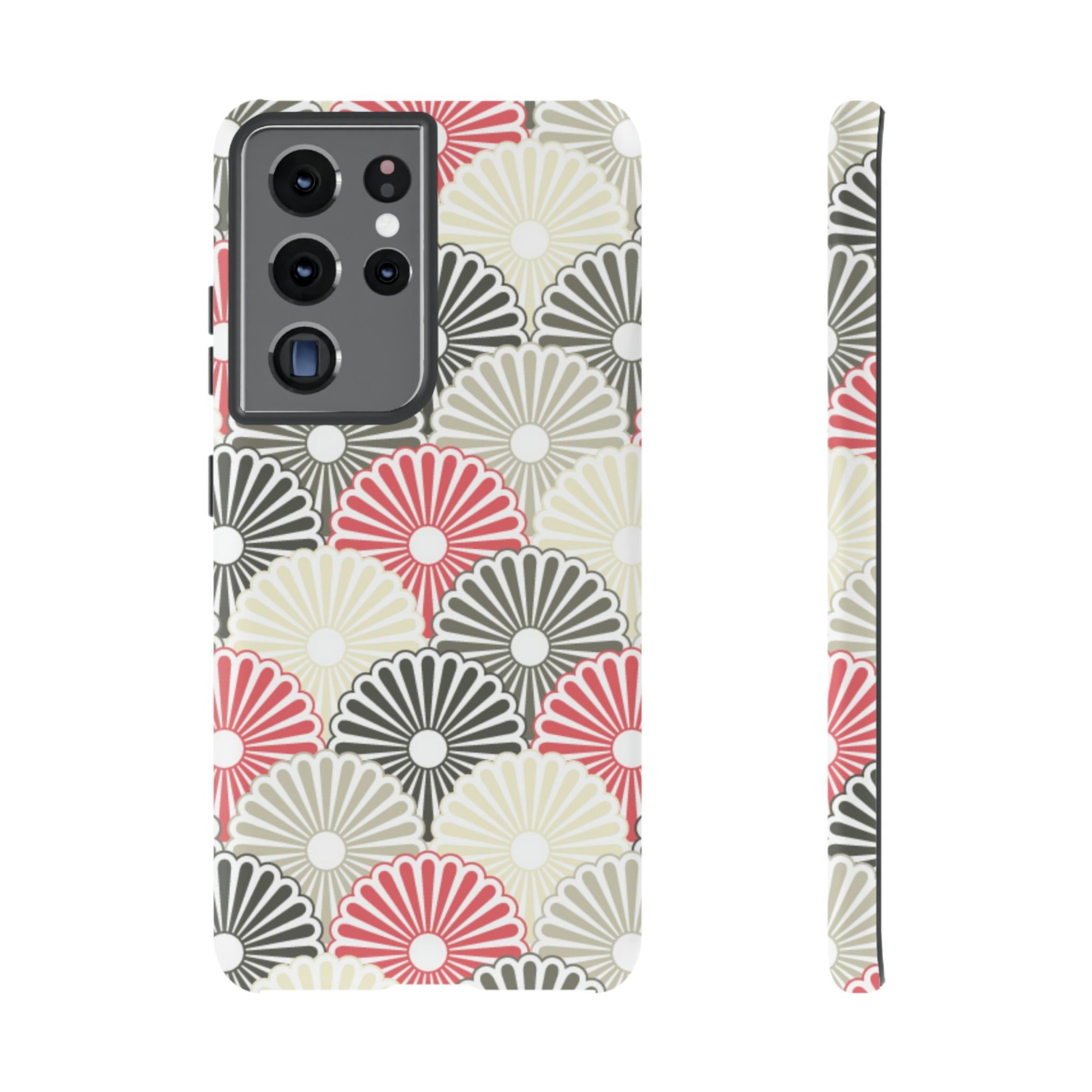 Japanese Flower Android Case (Protective) Samsung Galaxy S21 Ultra Matte Phone Case