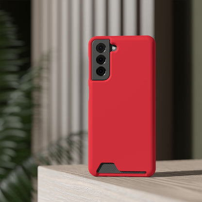 Imperial Red Samsung Case (Card) Phone Case