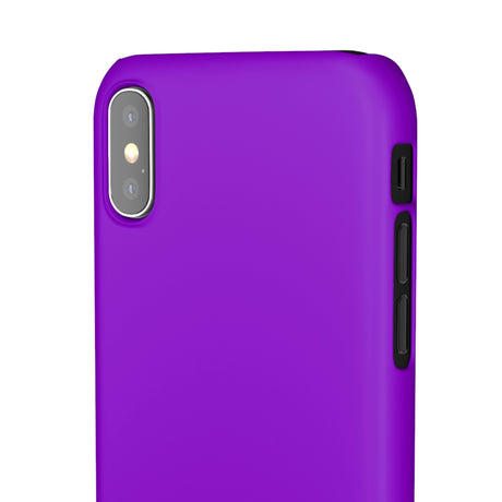 Dark Violet iPhone Case (Slim) Phone Case