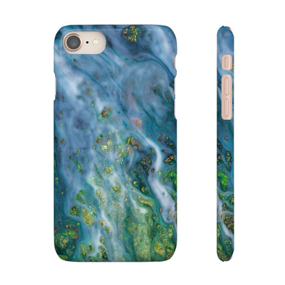 Forest Mist Ink Art iPhone Case (Slim) iPhone 8 Glossy Phone Case