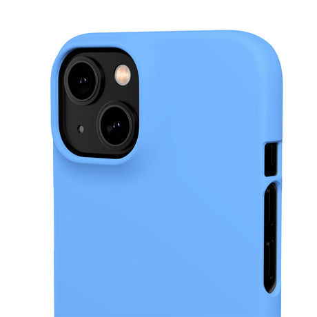 French Sky Blue iPhone Case (Slim) Phone Case