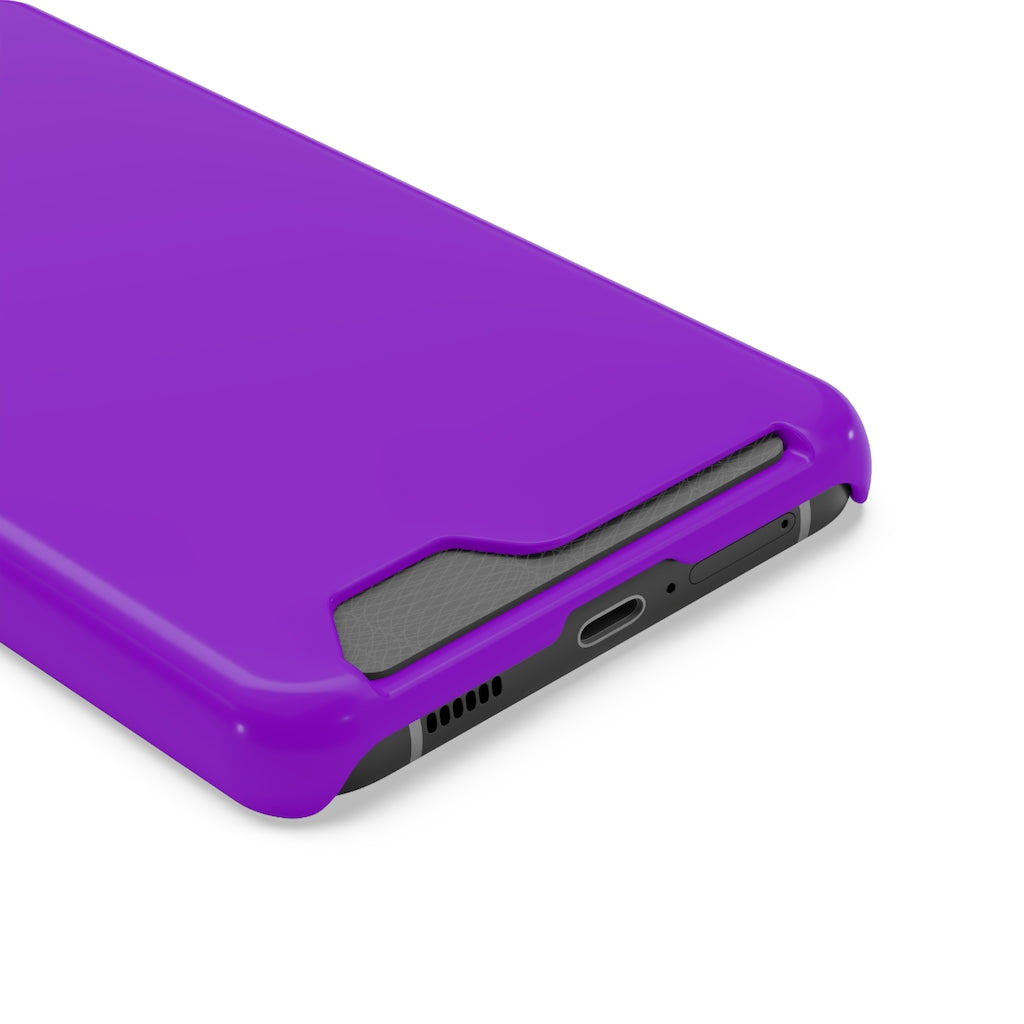 Electric Purple Samsung Case (Card) Phone Case