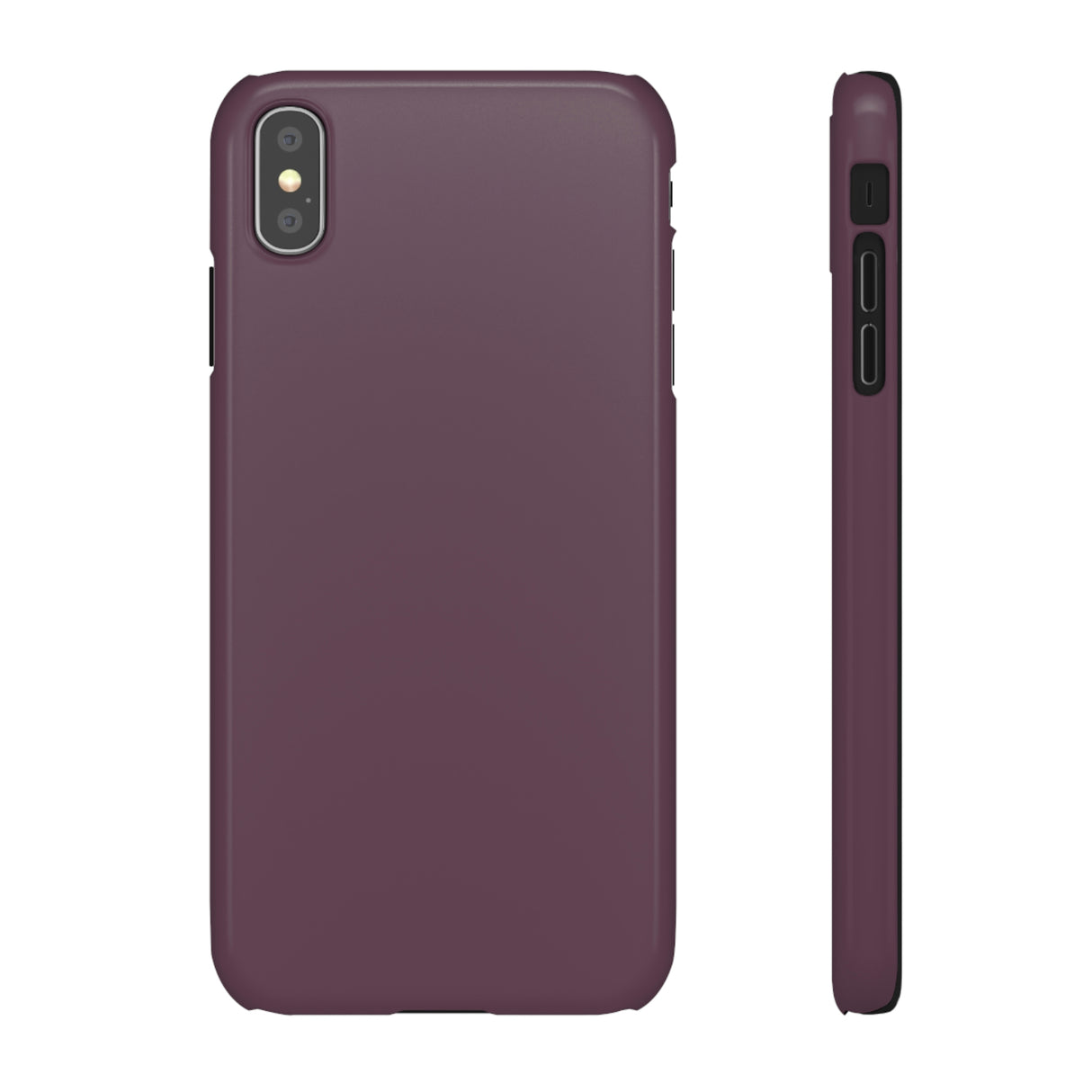 Eggplant iPhone Case (Slim) iPhone XS MAX Glossy Phone Case