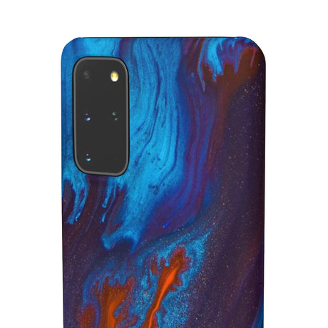 Orange Flame Ink Art Android Case (Slim) Phone Case