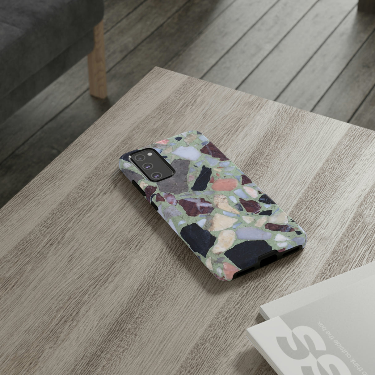 Terrazzo in Green Android Case (Protective) Phone Case