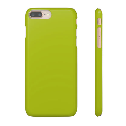 Acid Green iPhone Case (Slim) iPhone 8 Plus Glossy Phone Case