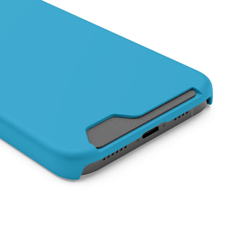 Bright Cerulean iPhone Case (Card) Phone Case