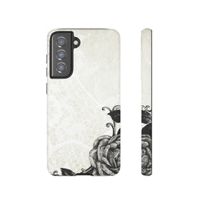 Rosett Gothic Flower Samsung Case (Protective) Samsung Galaxy S21 FE Matte Phone Case